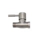 China faucet stainless steel wire drawing angle valve toilet stop valve